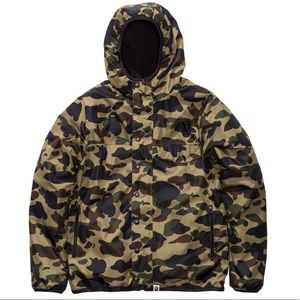 Bape 1st Camo Reversible Hoodie Jacket
